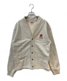 KENZO（ケンゾー）の古着「BOKE FLOWER CLASSIC CARDIGAN」｜グレー