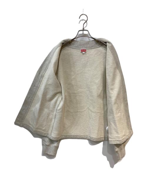KENZO（ケンゾー）KENZO (ケンゾー) BOKE FLOWER CLASSIC CARDIGAN グレー サイズ:Sの古着・服飾アイテム