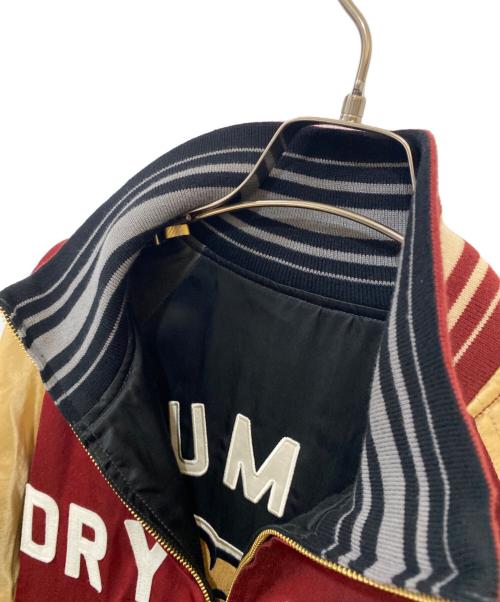 HUMAN MADE（ヒューマンメイド）HUMAN MADE (ヒューマンメイド) REVERSIBLE SATIN JACKET ブラック×カーキ サイズ:Mの古着・服飾アイテム