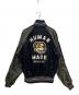 HUMAN MADE (ヒューマンメイド) REVERSIBLE SATIN JACKET ブラック×カーキ サイズ:M：45000円