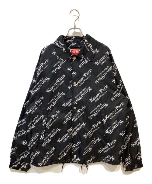 KENZO（ケンゾー）KENZO (ケンゾー) KENZO BY VERDY Logo Windbreaker ブラック サイズ:Ｓの古着・服飾アイテム