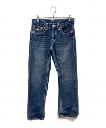 TRUE RELIGION（トゥルー レリジョン）の古着「JOHNNY SUPER T デニムパンツ」｜インディゴ