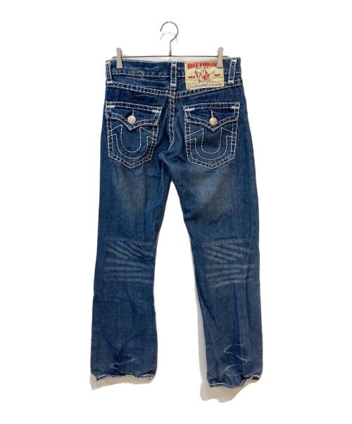 TRUE RELIGION（トゥルー レリジョン）TRUE RELIGION (トゥルー レリジョン) JOHNNY SUPER T デニムパンツ インディゴ サイズ:W32×L33の古着・服飾アイテム