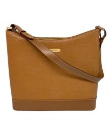 BURBERRY（バーバリー）の古着「裏地ホースノヴァチェック ワンショルダーバッグ」｜ベージュ