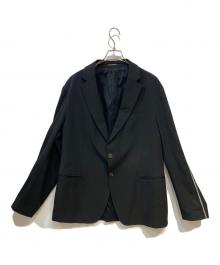 EMPORIO ARMANI（エンポリオ アルマーニ）の古着「サイドライン テーラードジャケット」｜ブラック