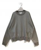 ）の古着「OVERSIZED PIPING SWEAT」｜グレー