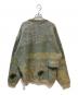 YOKE (ヨーク) LANDSCAPE MOHAIR JACQUARD CREWNECK SWEATER グリーン サイズ:2：18000円