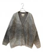 YOKEヨーク）の古着「GRADATION JACQUARD CARDIGAN」｜グレー