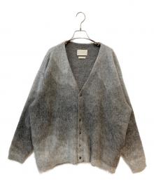 YOKE（ヨーク）の古着「GRADATION JACQUARD CARDIGAN」｜グレー