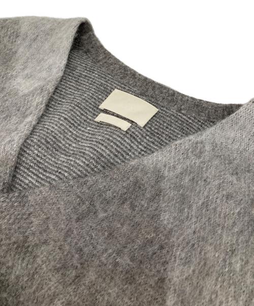 YOKE（ヨーク）YOKE (ヨーク) GRADATION JACQUARD CARDIGAN グレー サイズ:2の古着・服飾アイテム