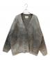 YOKE（ヨーク）の古着「GRADATION JACQUARD CARDIGAN」｜グレー
