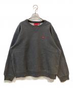SUPREMEシュプリーム）の古着「23FW Small Box Crewneck スウェット」｜グレー
