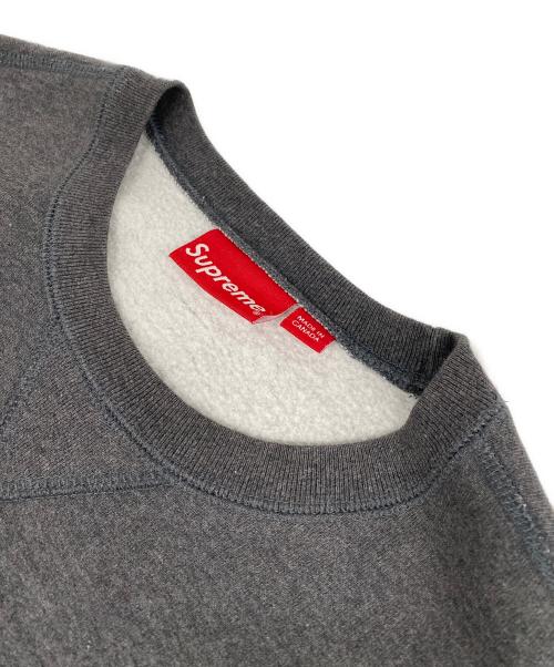 SUPREME（シュプリーム）SUPREME (シュプリーム) 23FW Small Box Crewneck スウェット グレー サイズ:Mediumの古着・服飾アイテム