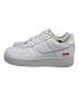 NIKE (ナイキ) SUPREME (シュプリーム) AIR FORCE 1 LOW/SUPREME ローカットスニーカー WHITE/WHITE サイズ:27.5cm 未使用品：20000円