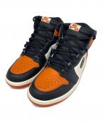 NIKEナイキ）の古着「AIR JORDAN 1 RETRO HIGH OG "SHATTERED BACKBOARD 2025" ハイカットスニーカー」｜BLACK/BLACK-SAIL STA