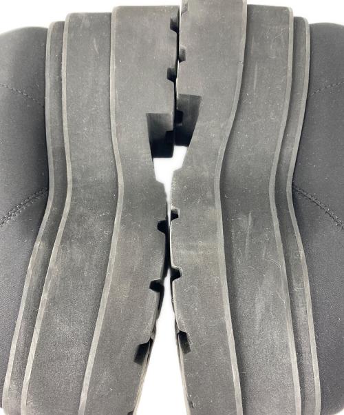 darich（ダーリッチ）Darich (ダーリッチ) ウルトラストレッチフラットショートブーツ ブラック サイズ: Lの古着・服飾アイテム