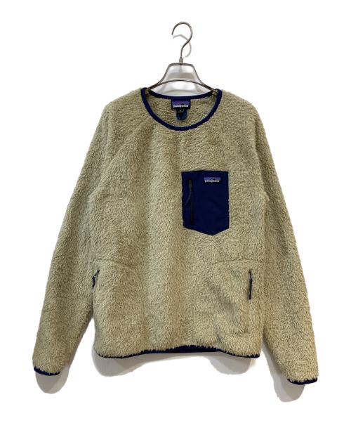 Patagonia（パタゴニア）Patagonia (パタゴニア) Los Gatos Crew フリースプルオーバー ベージュ サイズ:Mの古着・服飾アイテム