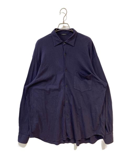 COMOLI（コモリ）COMOLI (コモリ) コットンジャージ コモリシャツ ネイビー サイズ:1の古着・服飾アイテム
