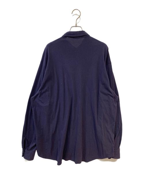 COMOLI（コモリ）COMOLI (コモリ) コットンジャージ コモリシャツ ネイビー サイズ:1の古着・服飾アイテム