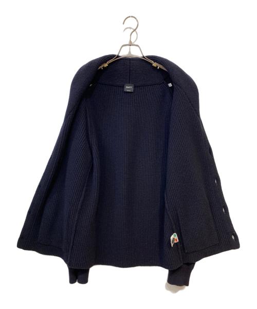 BAFY（バフィー）BAFY (バフィー) ショールカラーカーディガン ネイビー サイズ:44の古着・服飾アイテム