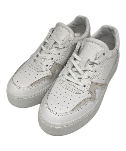 D.A.T.E.（デイト）D.A.T.E. (デイト) STEP CALF  ローカットスニーカー ホワイト サイズ:22.5cmの古着・服飾アイテム