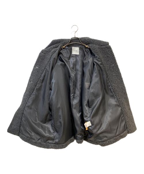 CLANE（クラネ）CLANE (クラネ) RIDGE POCKET BOA OVER COAT グレー サイズ:2の古着・服飾アイテム