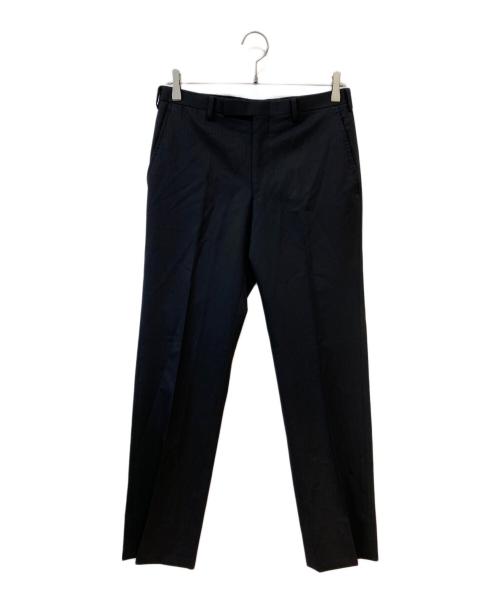 BURBERRY BLACK LABEL（バーバリーブラックレーベル）BURBERRY BLACK LABEL (バーバリーブラックレーベル) ストライプ セットアップスーツ ブラック サイズ:36の古着・服飾アイテム
