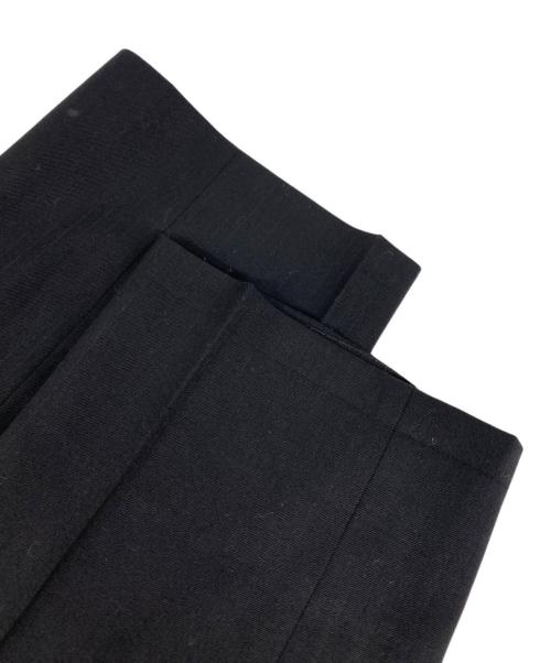 BURBERRY BLACK LABEL（バーバリーブラックレーベル）BURBERRY BLACK LABEL (バーバリーブラックレーベル) ストライプ セットアップスーツ ブラック サイズ:36の古着・服飾アイテム