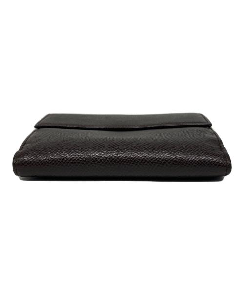 BVLGARI（ブルガリ）BVLGARI (ブルガリ) クラシコ Wホック 2つ折り財布 ブラウンの古着・服飾アイテム