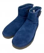 UGGアグ）の古着「CLASSIC MINI STRAP ストラップ ムートンブーツ」｜ネイビー
