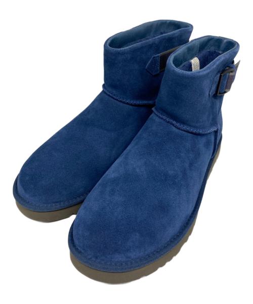 UGG（アグ）UGG (アグ) CLASSIC MINI STRAP ストラップ ムートンブーツ ネイビー サイズ:29cmの古着・服飾アイテム
