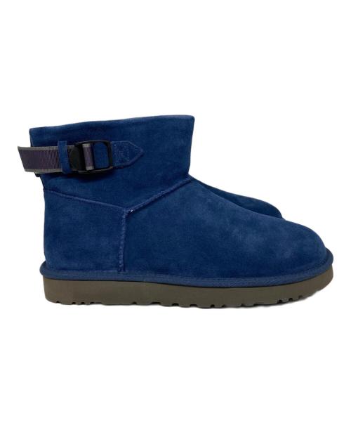 UGG（アグ）UGG (アグ) CLASSIC MINI STRAP ストラップ ムートンブーツ ネイビー サイズ:29cmの古着・服飾アイテム