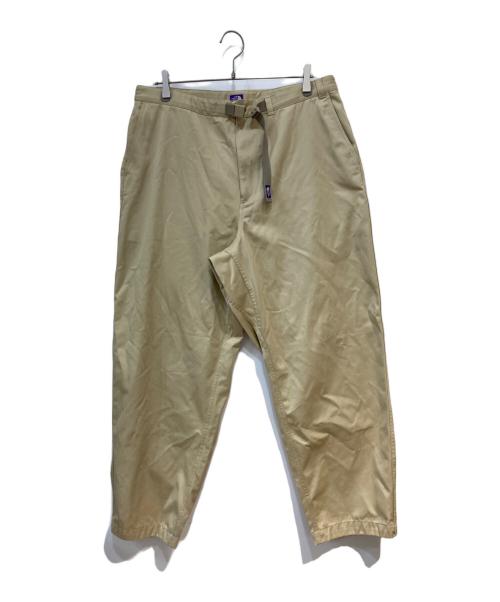 THE NORTHFACE PURPLELABEL（ザ・ノースフェイス パープルレーベル）THE NORTHFACE PURPLELABEL (ザ・ノースフェイス パープルレーベル) Chino Wide Tapered Field Pants ベージュ サイズ:36の古着・服飾アイテム