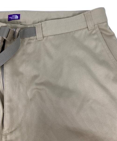 THE NORTHFACE PURPLELABEL（ザ・ノースフェイス パープルレーベル）THE NORTHFACE PURPLELABEL (ザ・ノースフェイス パープルレーベル) Chino Wide Tapered Field Pants ベージュ サイズ:36の古着・服飾アイテム