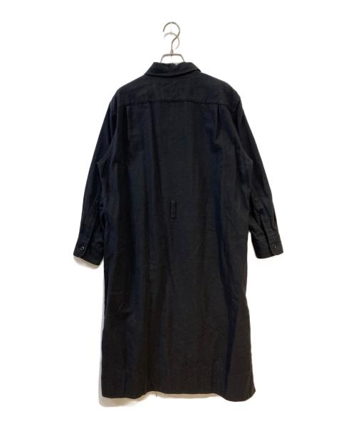 MHL（マーガレットハウエル）MHL　 (マーガレットハウエル) APANESE WOOL SHIRTING ワンピース ブラック サイズ:Ⅱの古着・服飾アイテム