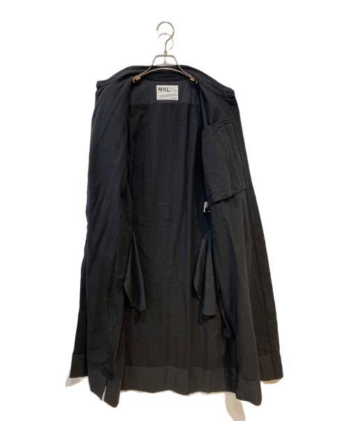 MHL（マーガレットハウエル）MHL　 (マーガレットハウエル) APANESE WOOL SHIRTING ワンピース ブラック サイズ:Ⅱの古着・服飾アイテム