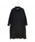 MHL　（マーガレットハウエル）の古着「APANESE WOOL SHIRTING ワンピース」｜ブラック