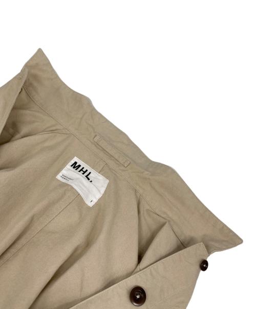 MHL（マーガレットハウエル）MHL (マーガレットハウエル) TOUGH COTTON CANVAS ワンピース ベージュ サイズ:Ⅰ 未使用品の古着・服飾アイテム