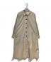 MHL（マーガレットハウエル）の古着「TOUGH COTTON CANVAS ワンピース」｜ベージュ