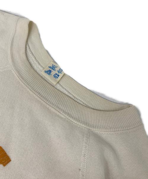 Champion REVERSE WEAVE（チャンピオン リバース ウィーブ）Champion REVERSE WEAVE (チャンピオン リバース ウィーブ) ヴィンテージカレッジロゴスウェット ホワイト サイズ:Sの古着・服飾アイテム