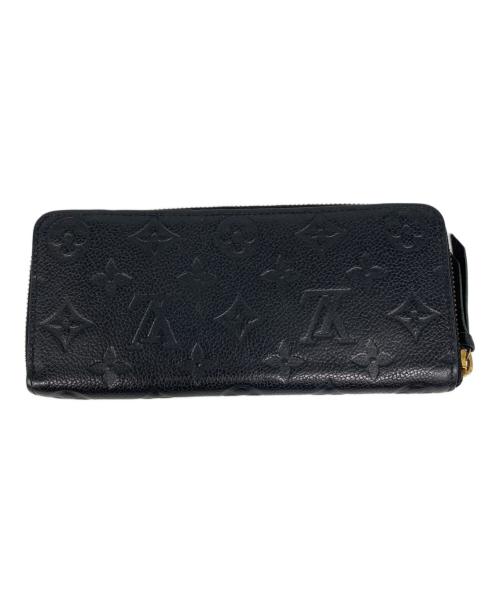 LOUIS VUITTON（ルイ ヴィトン）LOUIS VUITTON (ルイ ヴィトン) ポルトフォイユ・クレマンス 長財布 ノワールの古着・服飾アイテム