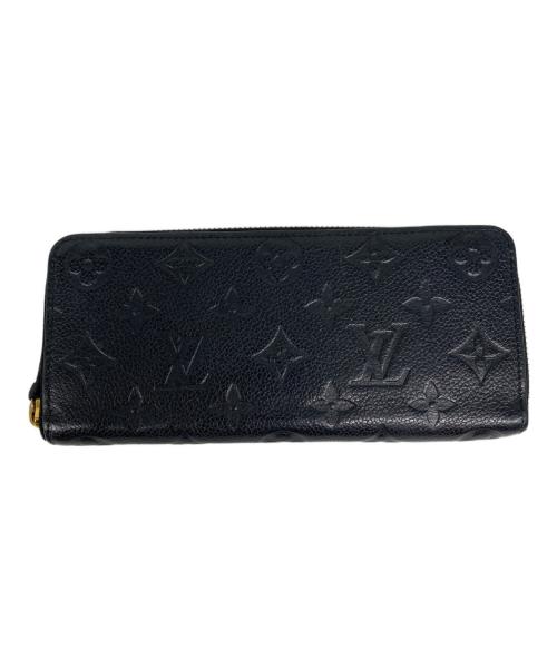 LOUIS VUITTON（ルイ ヴィトン）LOUIS VUITTON (ルイ ヴィトン) ポルトフォイユ・クレマンス 長財布 ノワールの古着・服飾アイテム