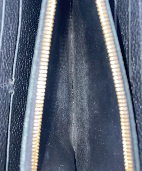 LOUIS VUITTON（ルイ ヴィトン）LOUIS VUITTON (ルイ ヴィトン) ポルトフォイユ・クレマンス 長財布 ノワールの古着・服飾アイテム