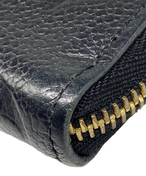 LOUIS VUITTON（ルイ ヴィトン）LOUIS VUITTON (ルイ ヴィトン) ポルトフォイユ・クレマンス 長財布 ノワールの古着・服飾アイテム