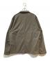 ARMANI COLLEZIONI (アルマーニ コレツィオーニ) ナイロンレザー切替ジップアップジャケット ベージュ サイズ:50：15000円