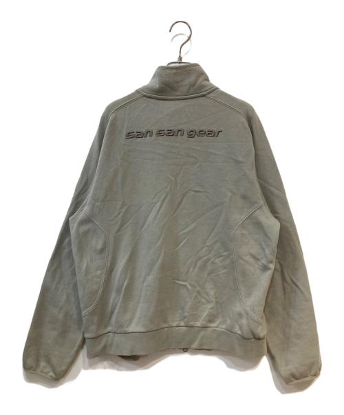 san san gear（サンサンギア）san san gear (サンサンギア) 23AW ジップアップスウェットジャケット ベージュ サイズ: 1の古着・服飾アイテム