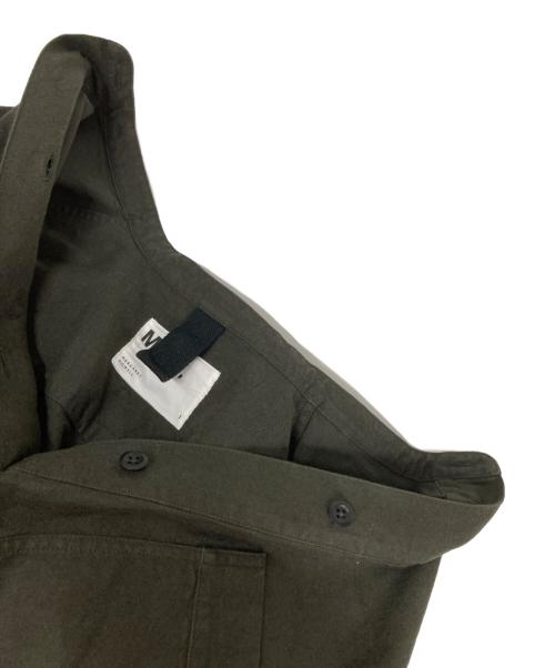 MHL（マーガレットハウエル）MHL (マーガレットハウエル) ORN COTTON WOOL TWILL シャツワンピース オリーブ サイズ:Ⅰの古着・服飾アイテム