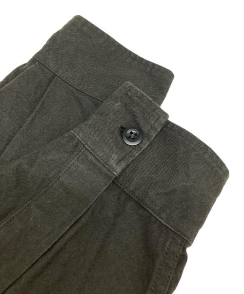 MHL（マーガレットハウエル）MHL (マーガレットハウエル) ORN COTTON WOOL TWILL シャツワンピース オリーブ サイズ:Ⅰの古着・服飾アイテム
