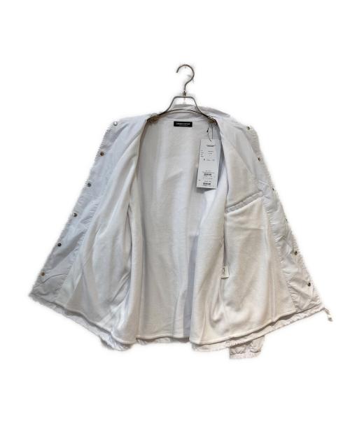 UNDERCOVER（アンダーカバー）UNDERCOVER (アンダーカバー) コーチジャケット ホワイト サイズ:2 未使用品の古着・服飾アイテム
