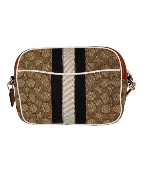 COACH（コーチ）COACH (コーチ) Dempsey Camera Bag ベージュの古着・服飾アイテム